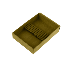 Christofle Anti-Tarnish Imperial Green 1 Rack Storage Box