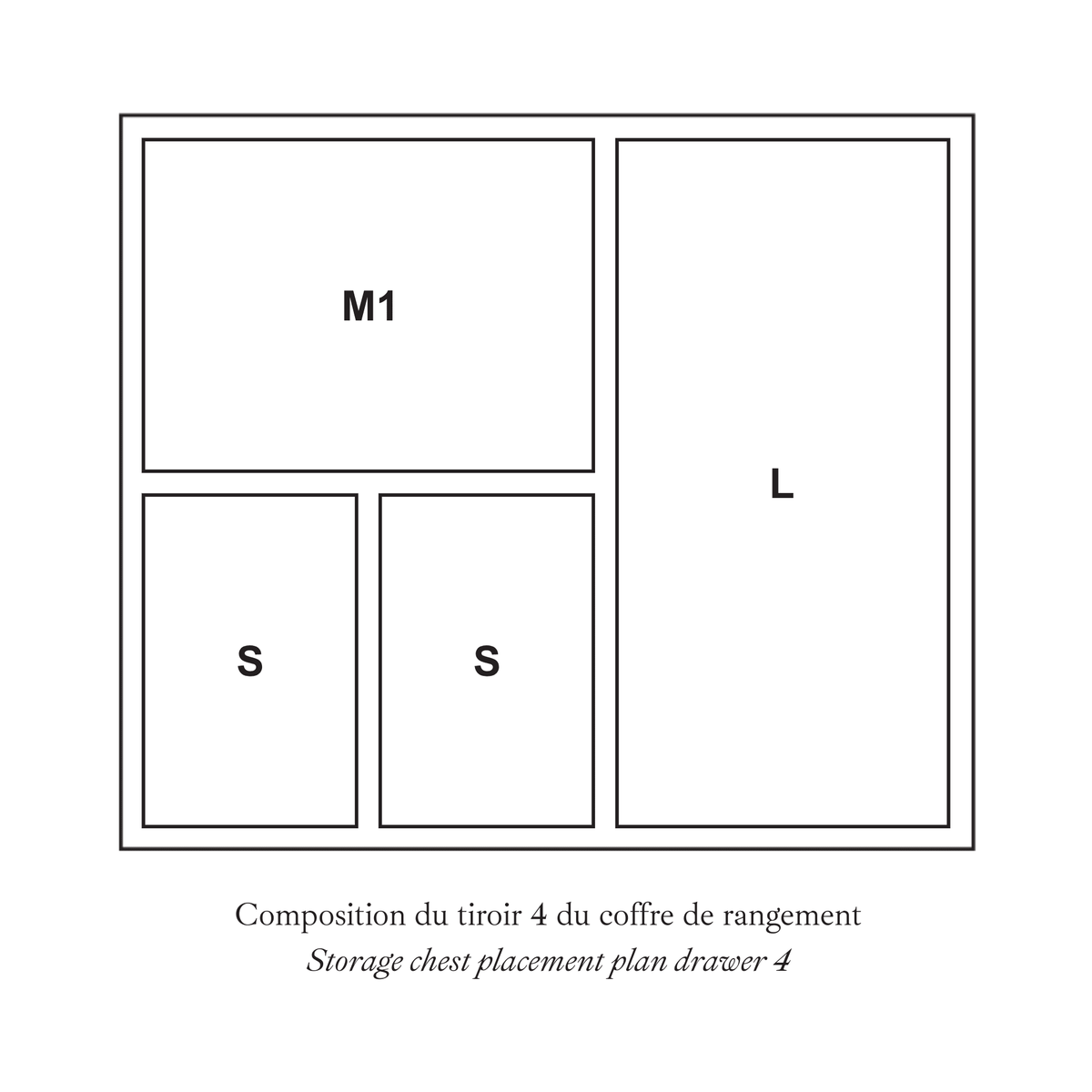 Christofle Storage Drawers