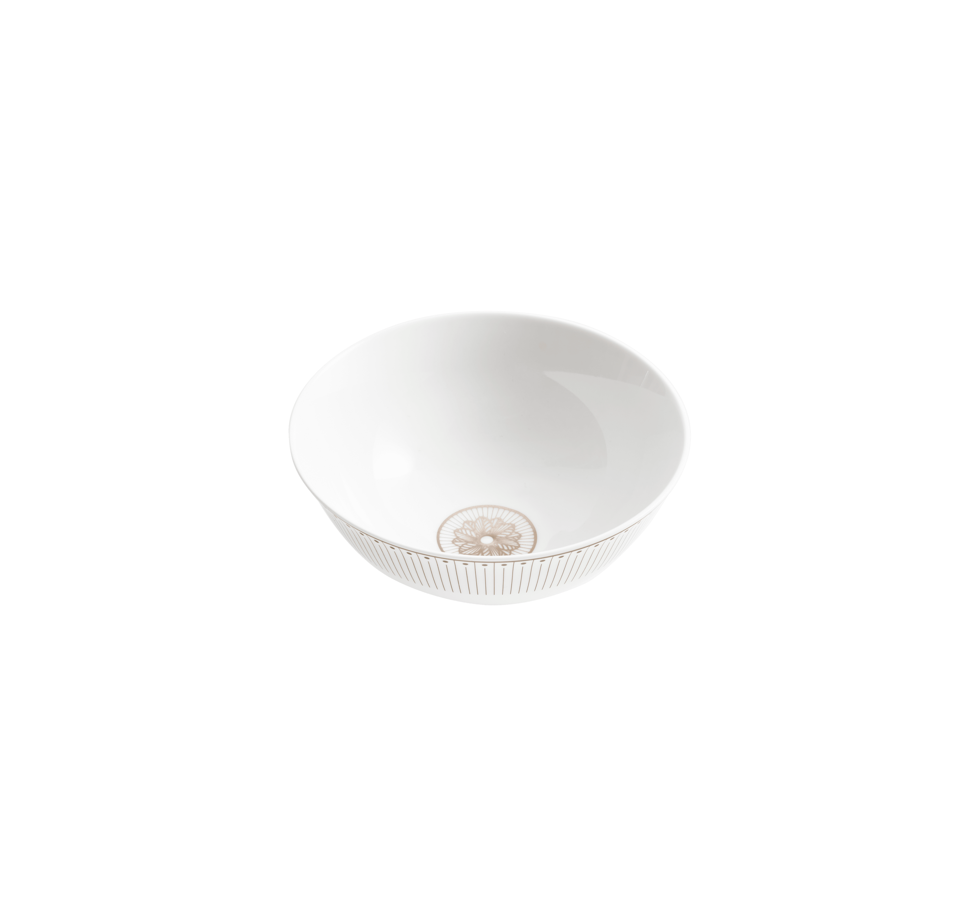 Christofle Malmaison Impériale Porcelain Rice Bowl