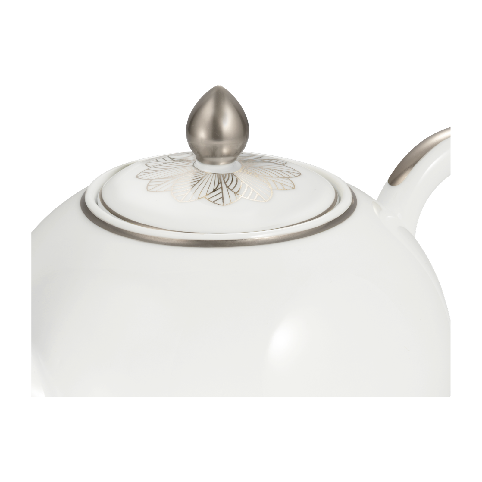Christofle Malmaison Imperiale Round Teapot 1.5L