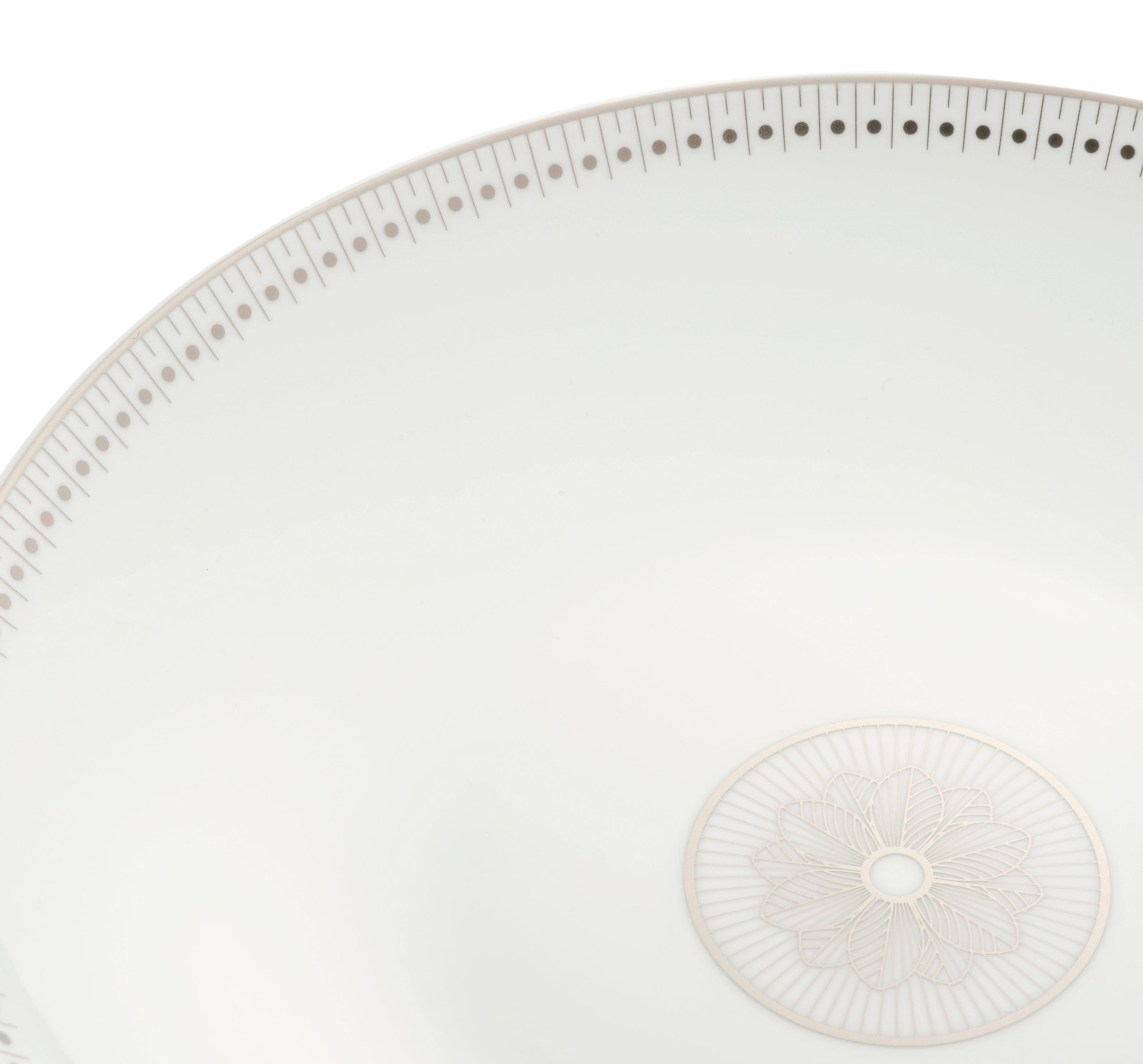 Christofle Malmaison Impériale Porcelain Open Vegetable Dish