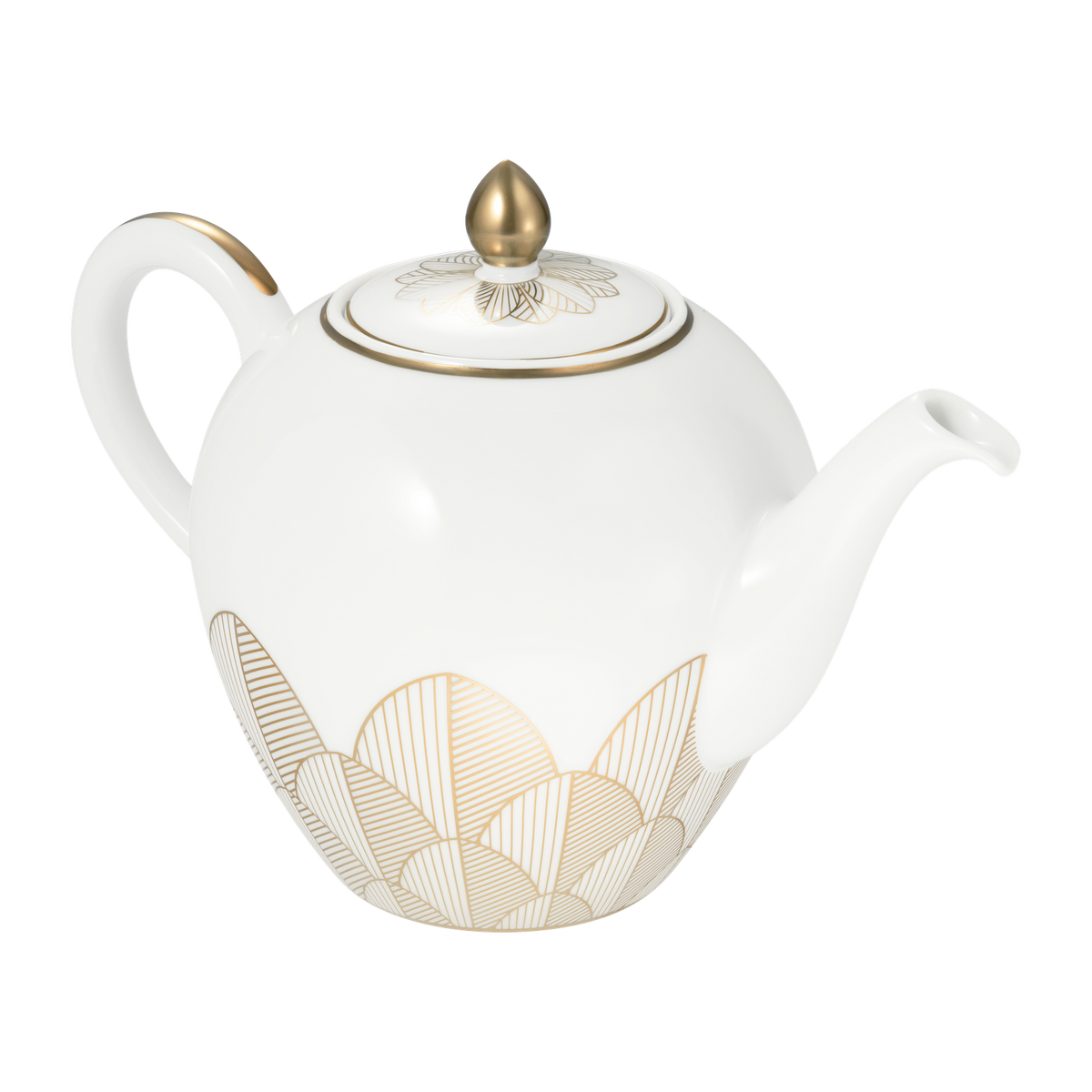 Christofle Malmaison Imperiale Round Teapot 1.5L