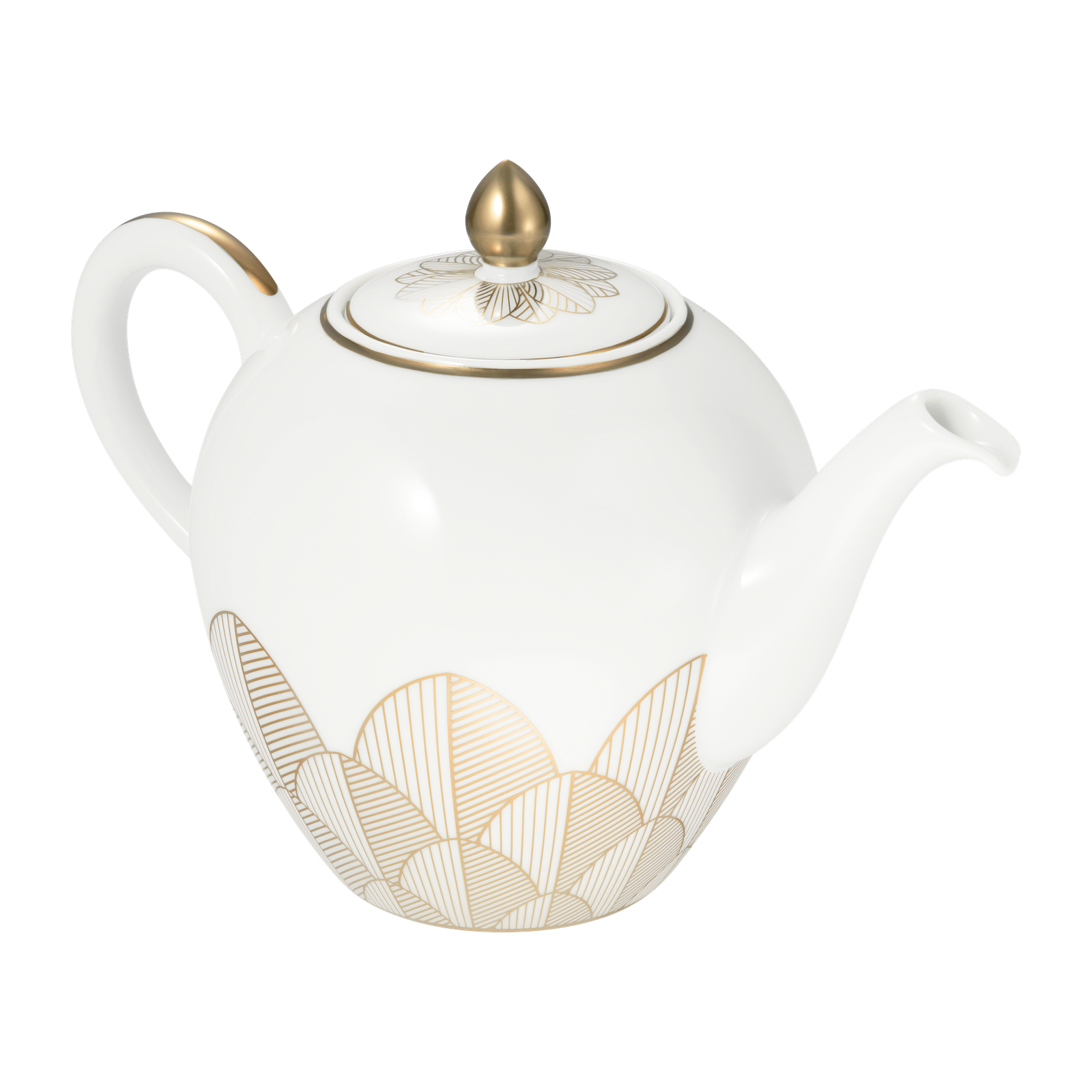 Christofle Malmaison Imperiale Round Teapot 1.5L