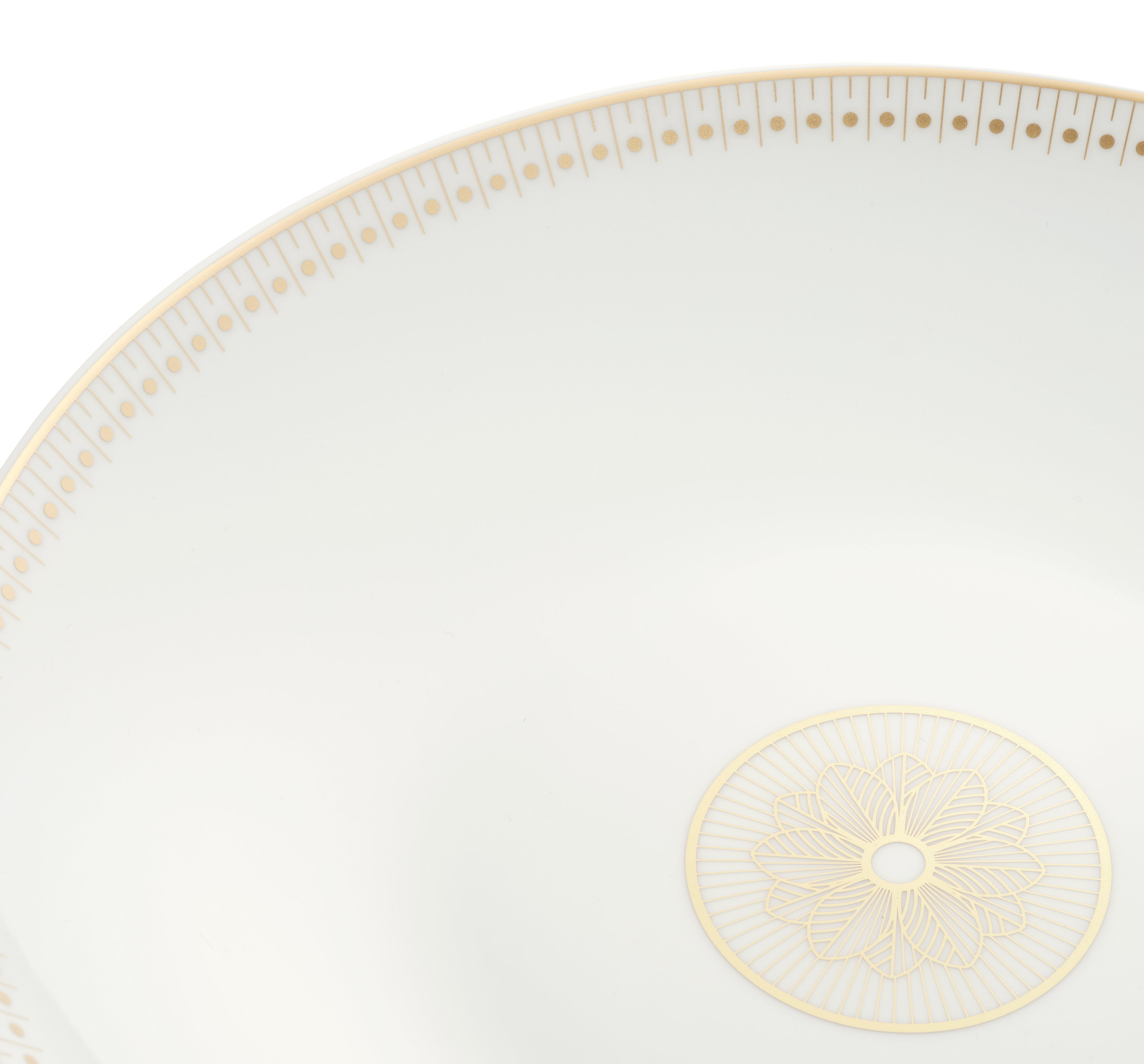 Christofle Malmaison Impériale Porcelain Open Vegetable Dish