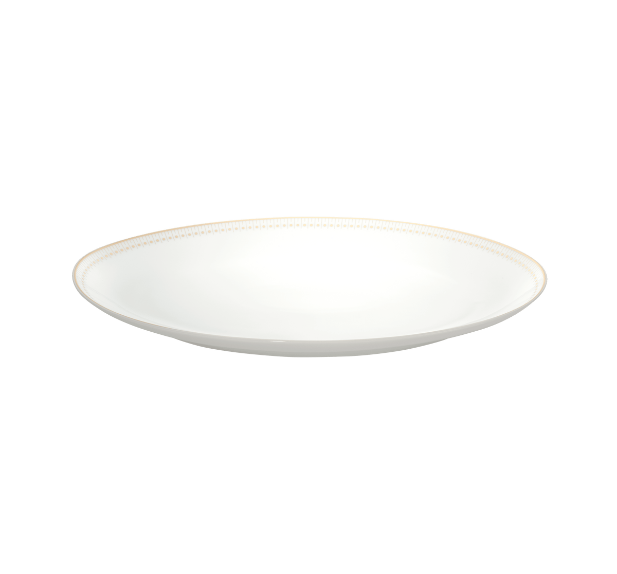 Christofle Malmaison Impériale Porcelain Oval Platter