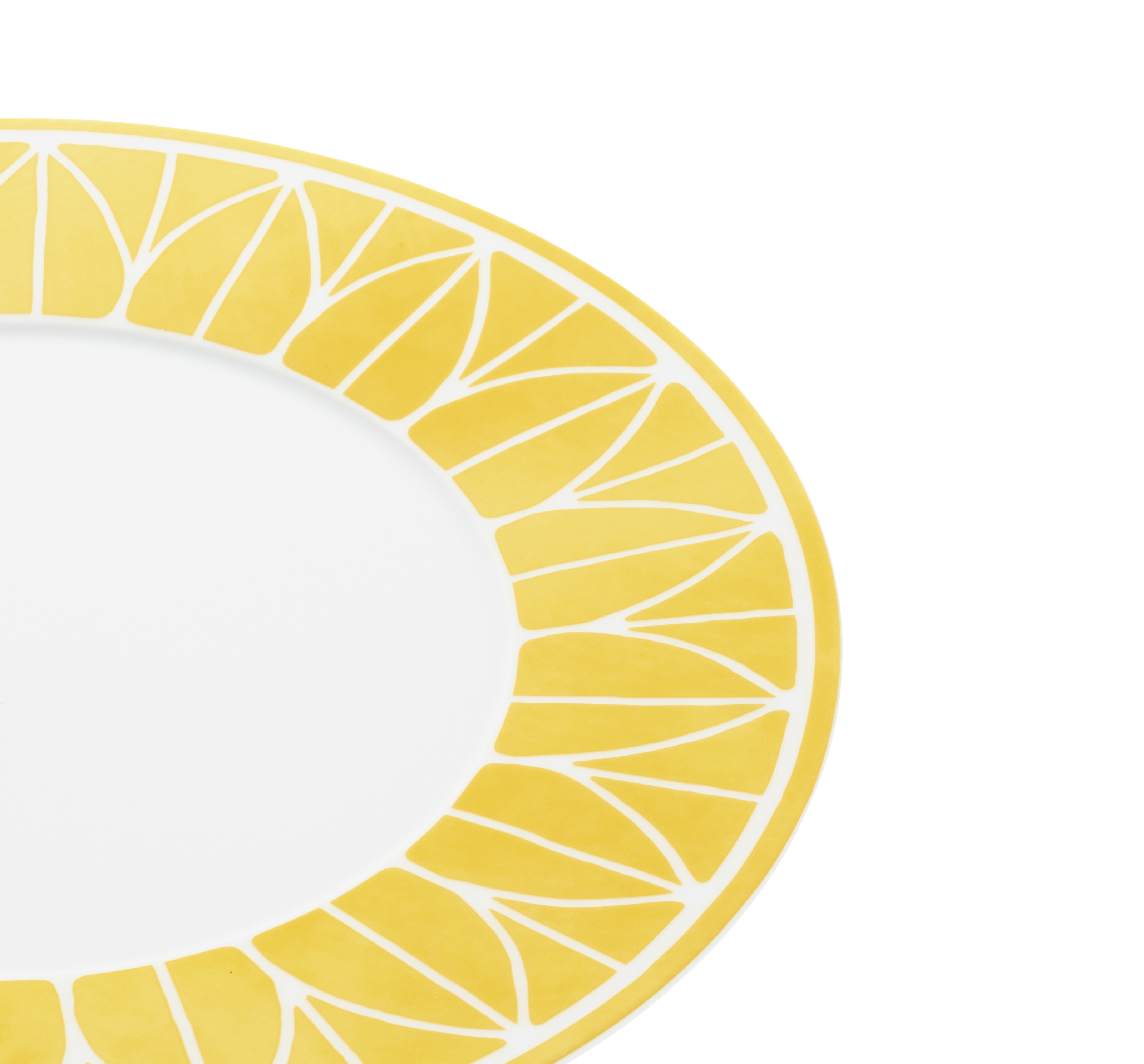 Christofle Malmaison Riviera Porcelain Dinner Plate 27 Cm