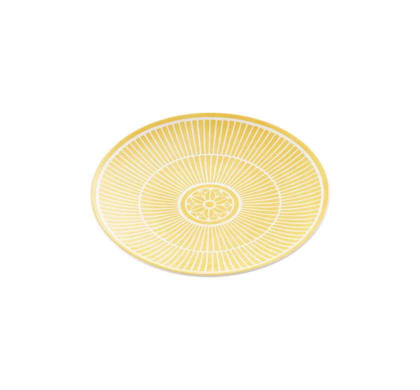 Christofle Malmaison Riviera Porcelain Dessert Plate 21 Cm