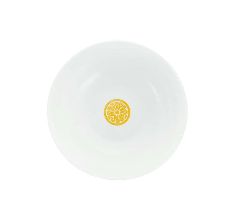 Christofle Malmaison Riviera Porcelain Salad Serving Bowl