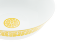 Christofle Malmaison Riviera Porcelain Salad Serving Bowl