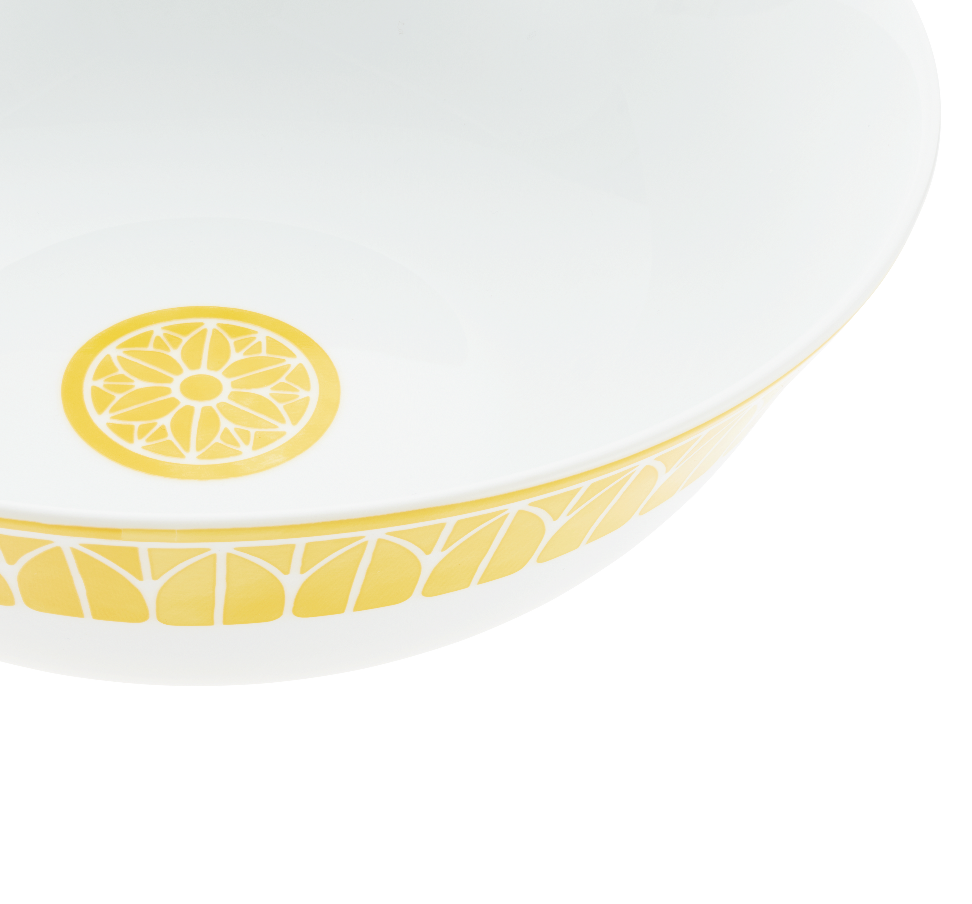 Christofle Malmaison Riviera Porcelain Salad Serving Bowl