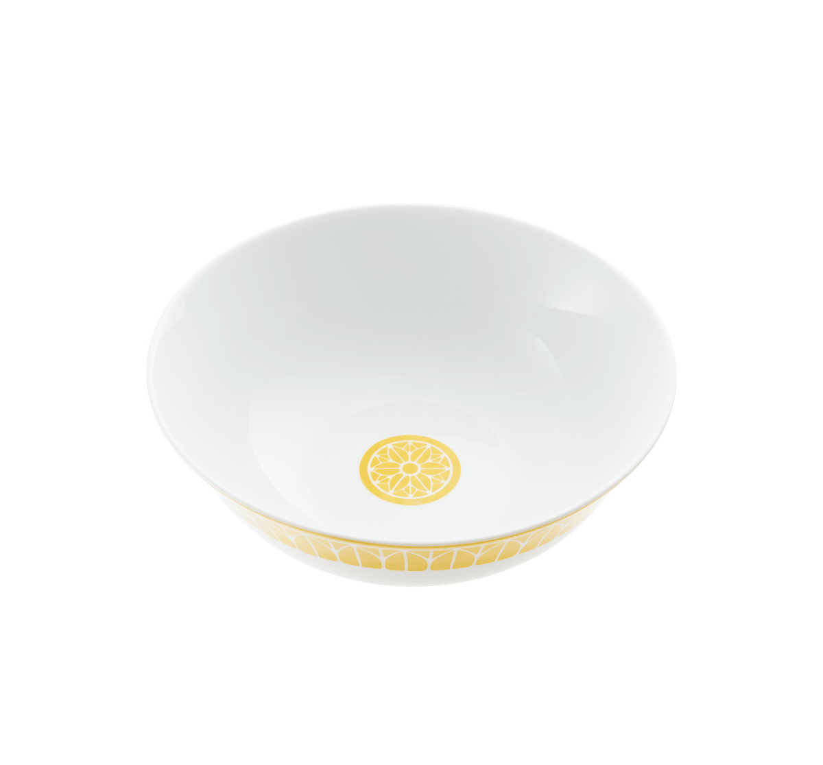 Christofle Malmaison Riviera Porcelain Salad Serving Bowl