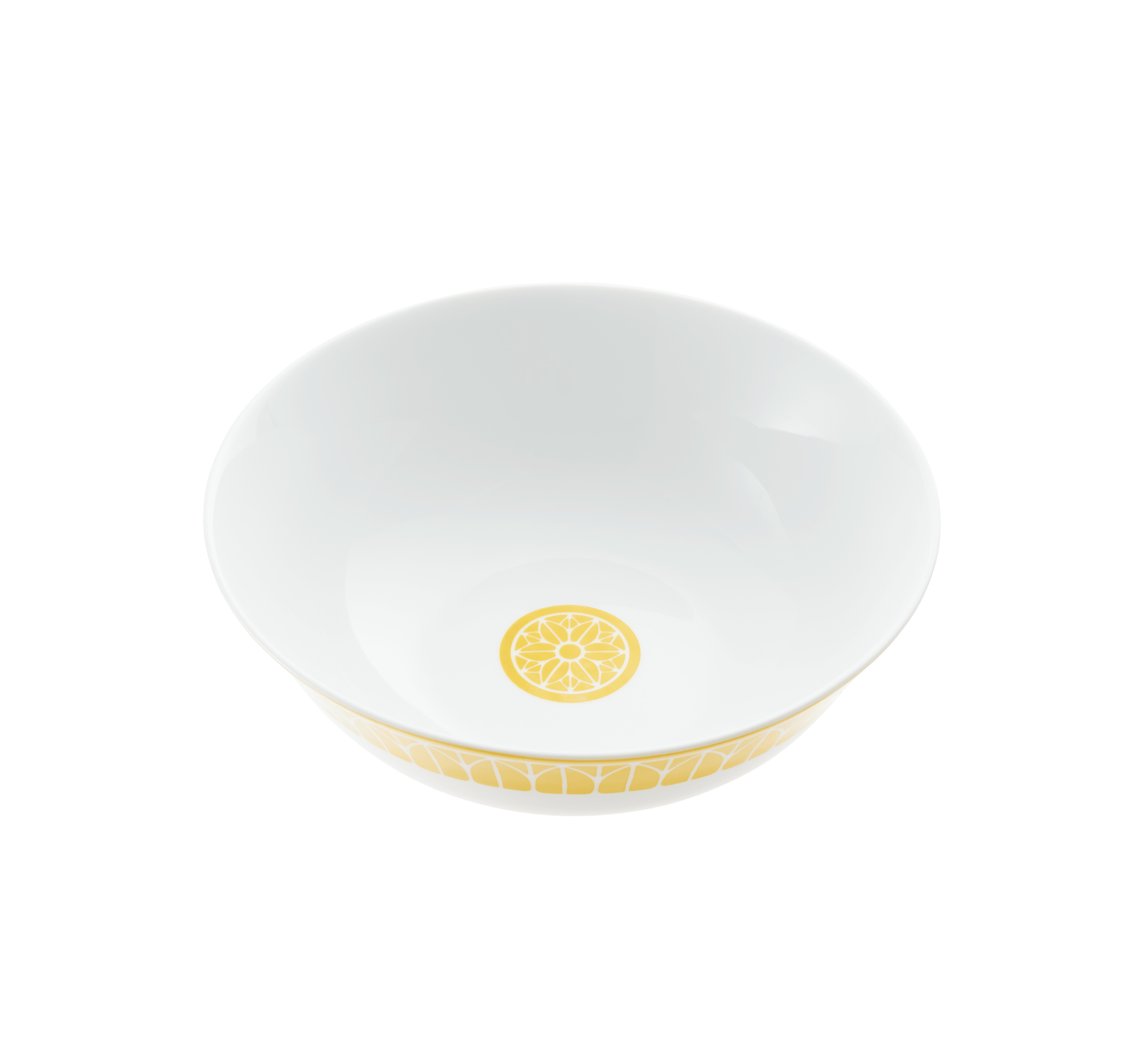 Christofle Malmaison Riviera Porcelain Salad Serving Bowl