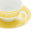 Christofle Malmaison Riviera Porcelain Tea/Coffee Cup And Saucer