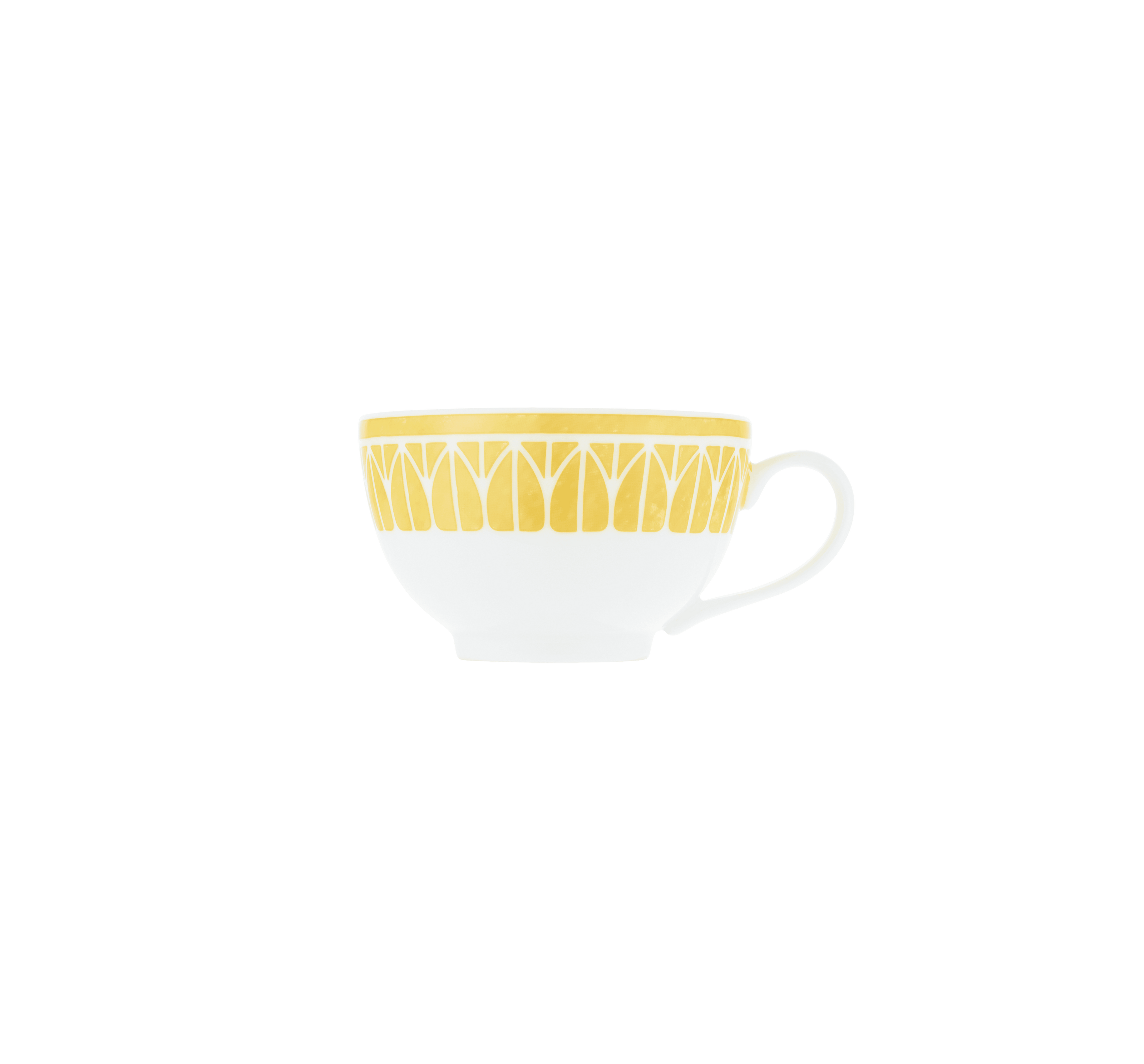 Christofle Malmaison Riviera Porcelain Tea/Coffee Cup And Saucer