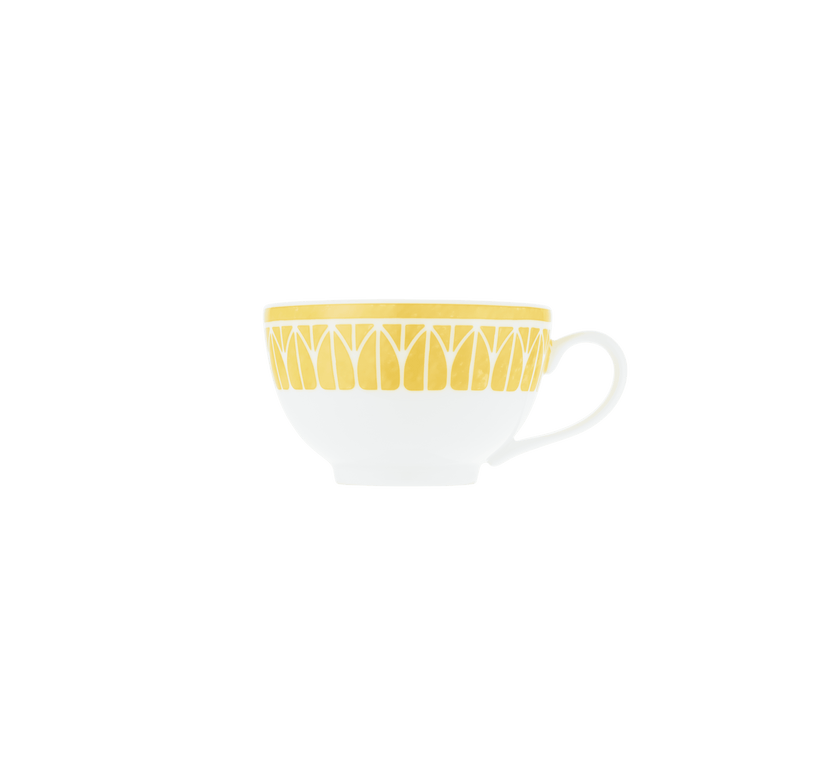 Christofle Malmaison Riviera Porcelain Tea/Coffee Cup And Saucer