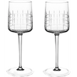 Christofle Graphik Red Wine Glass Crystal - Set of 2