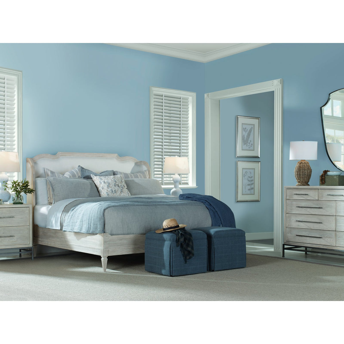 Century Furniture Camden Nichole Upholstered Bed