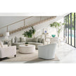Century Furniture Carino Round Cocktail Table - Marble Top