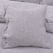 Michael Amini Grant 5-Piece Duvet Set -  Charcoal