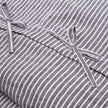 Michael Amini Grant 5-Piece Duvet Set -  Charcoal