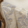 Michael Amini Bennett Comforter Set - Champagne
