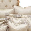 Michael Amini Bennett Comforter Set - Champagne