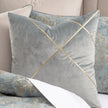 Michael Amini Debonair Comforter Set - Mist