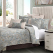 Michael Amini Debonair Comforter Set - Mist