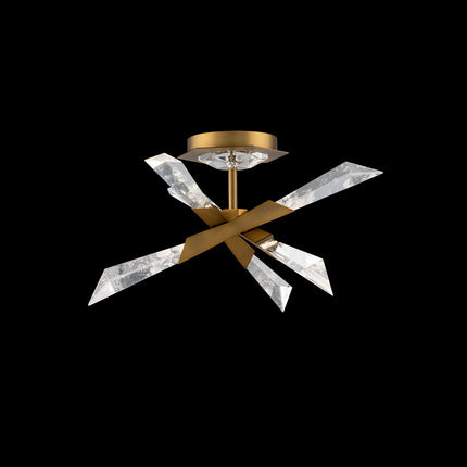 Schonbek Solitude BFM31417 Semi-Flush Mount