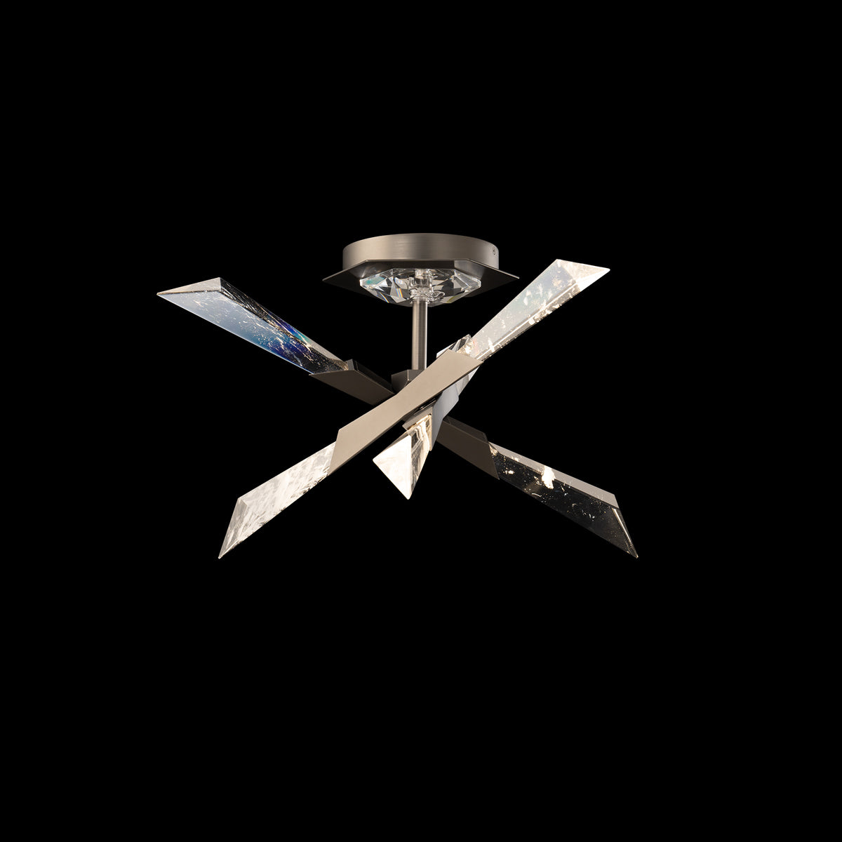 Schonbek Solitude BFM31417 Semi-Flush Mount