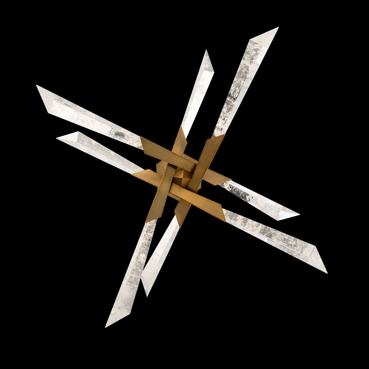 Schonbek Solitude BFM31428 Semi-Flush Mount