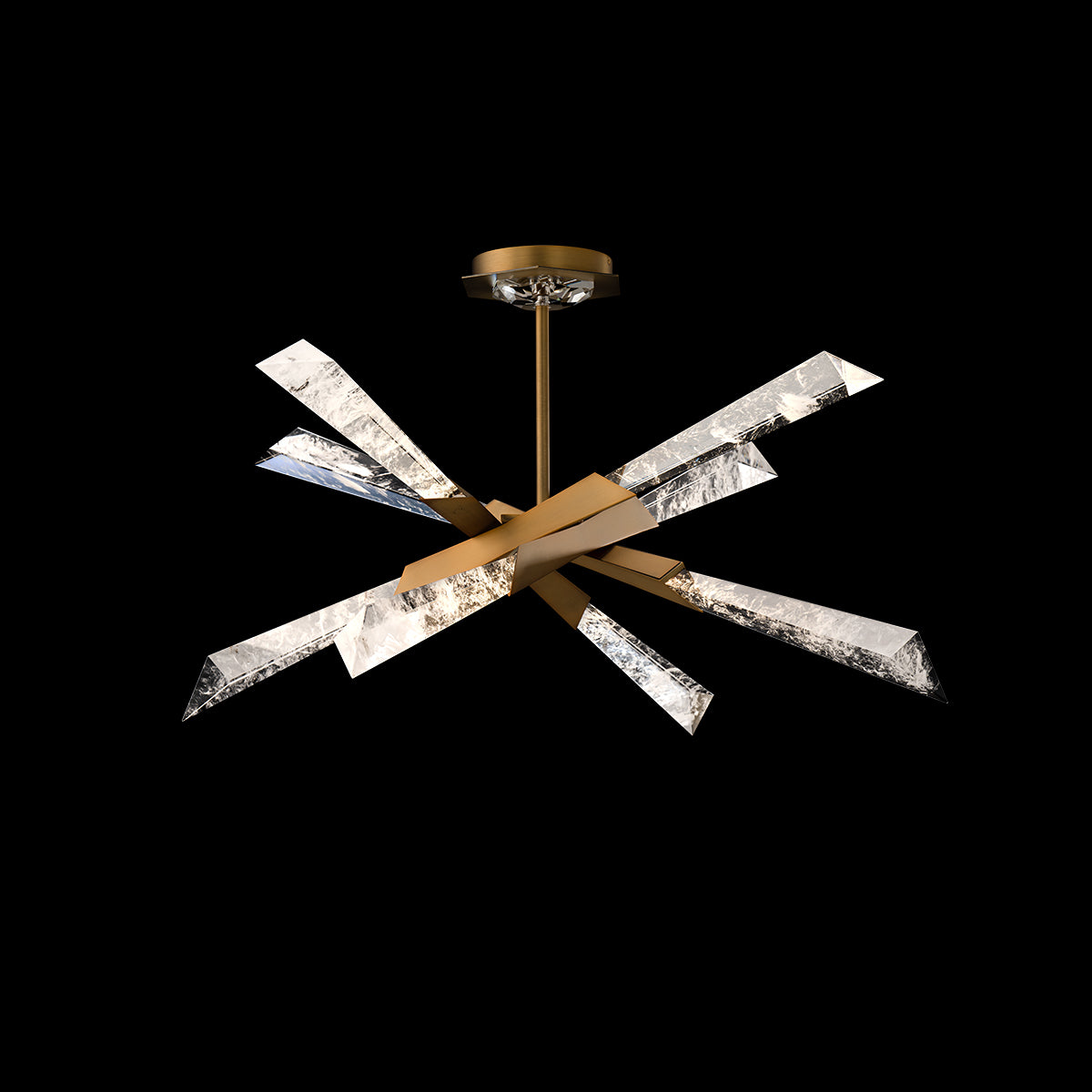 Schonbek Solitude BFM31428 Semi-Flush Mount