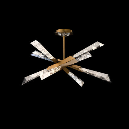 Schonbek Solitude BFM31428 Semi-Flush Mount