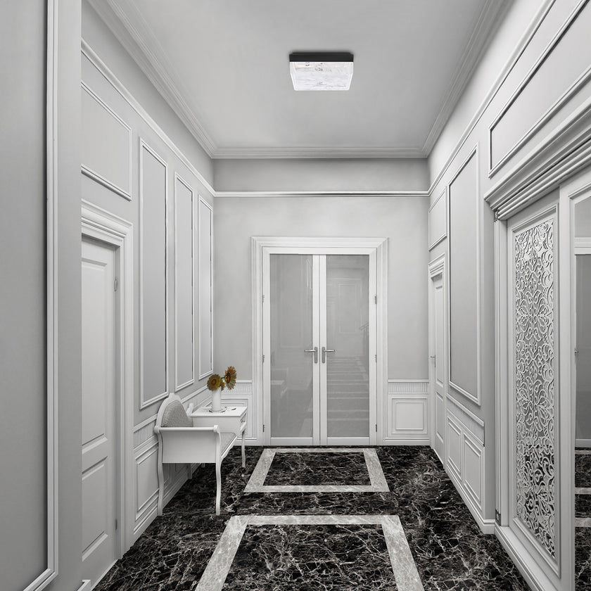 Schonbek Whisper BFM39212 Flush Mount