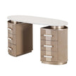 Michael Amini West Kensington Vanity - Sea Salt Caramel