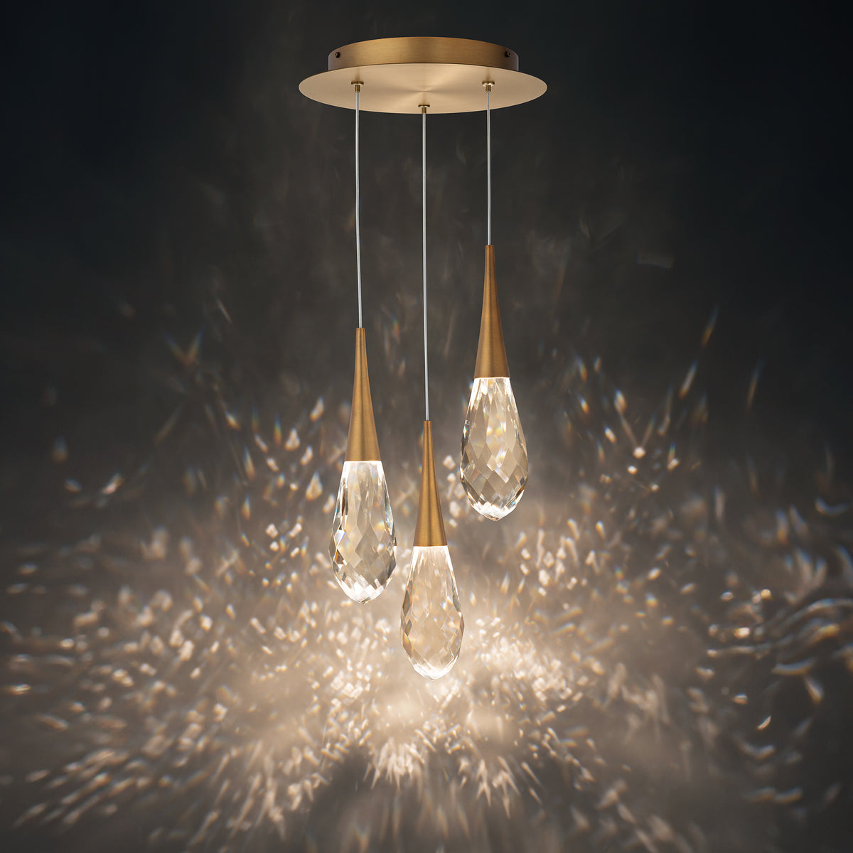 Schonbek Hibiscus BPD21203 Multi-Light Pendant