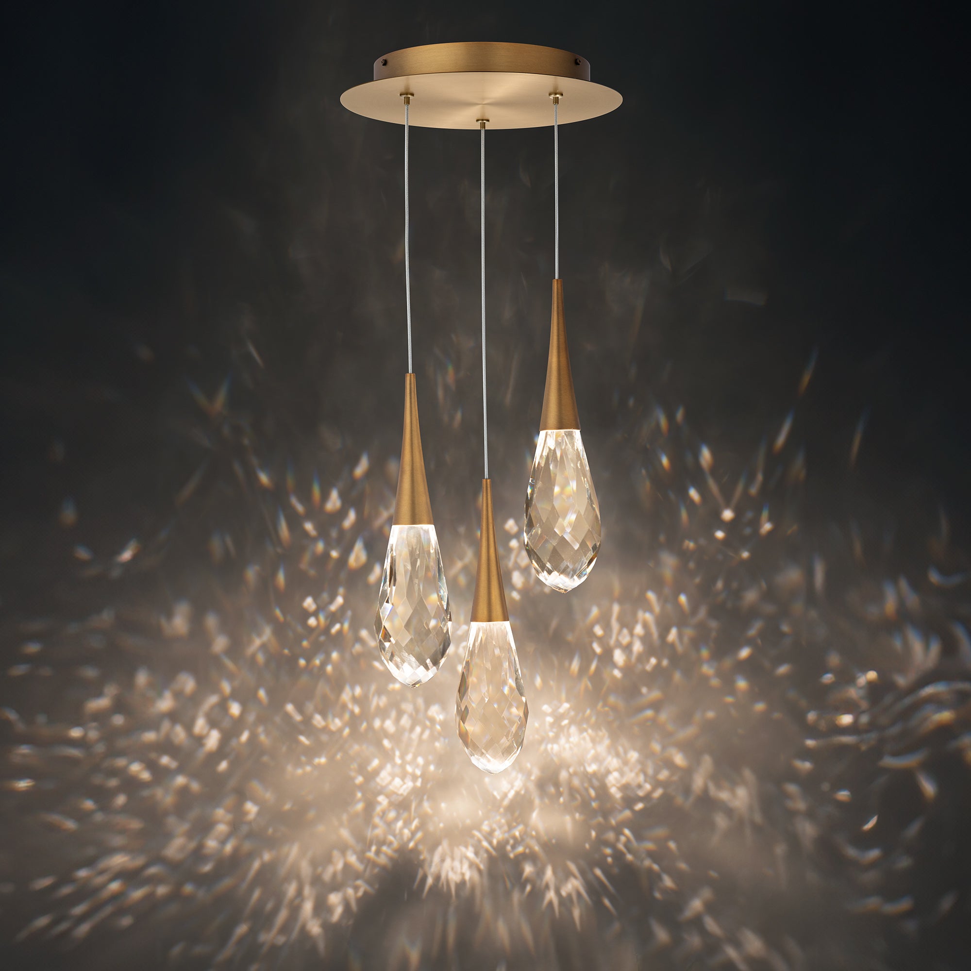 Schonbek Hibiscus BPD21203 Multi-Light Pendant