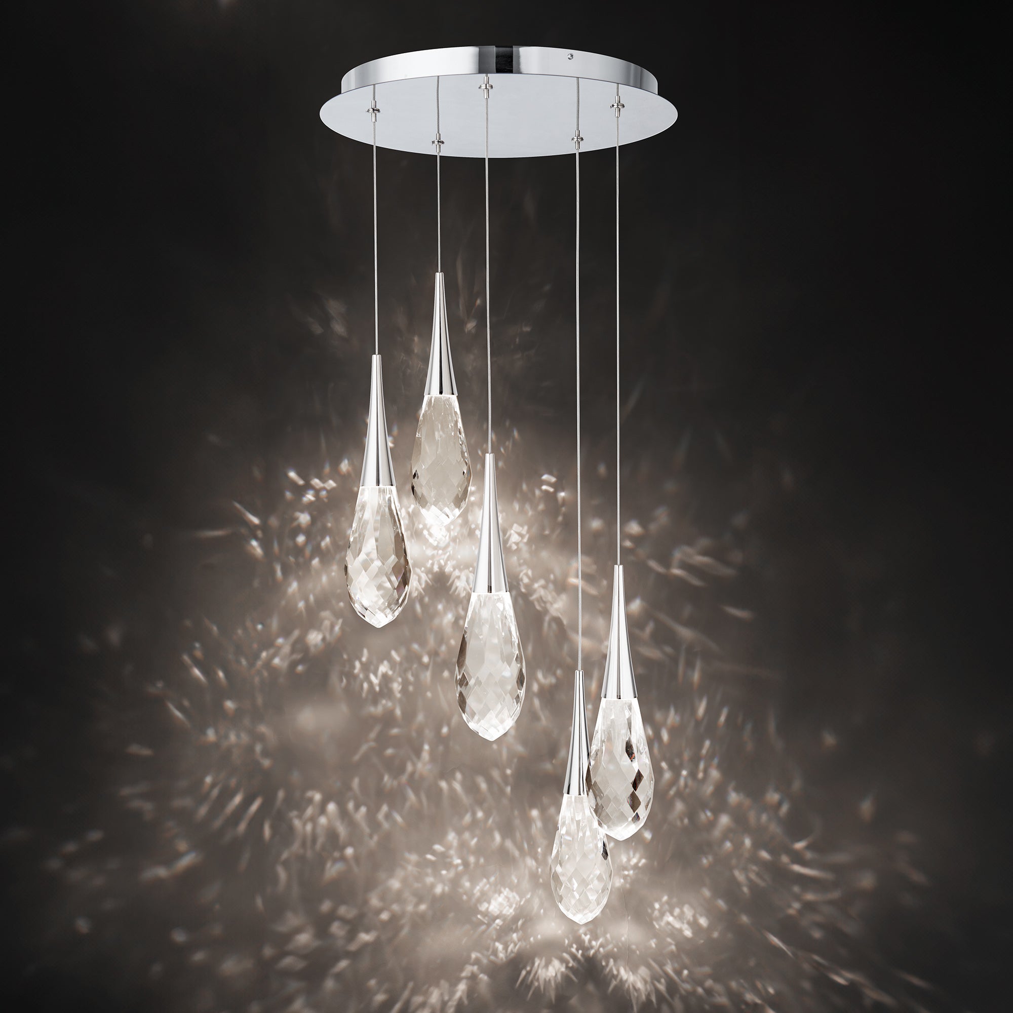 Schonbek Hibiscus BPD21205 Multi-Light Pendant