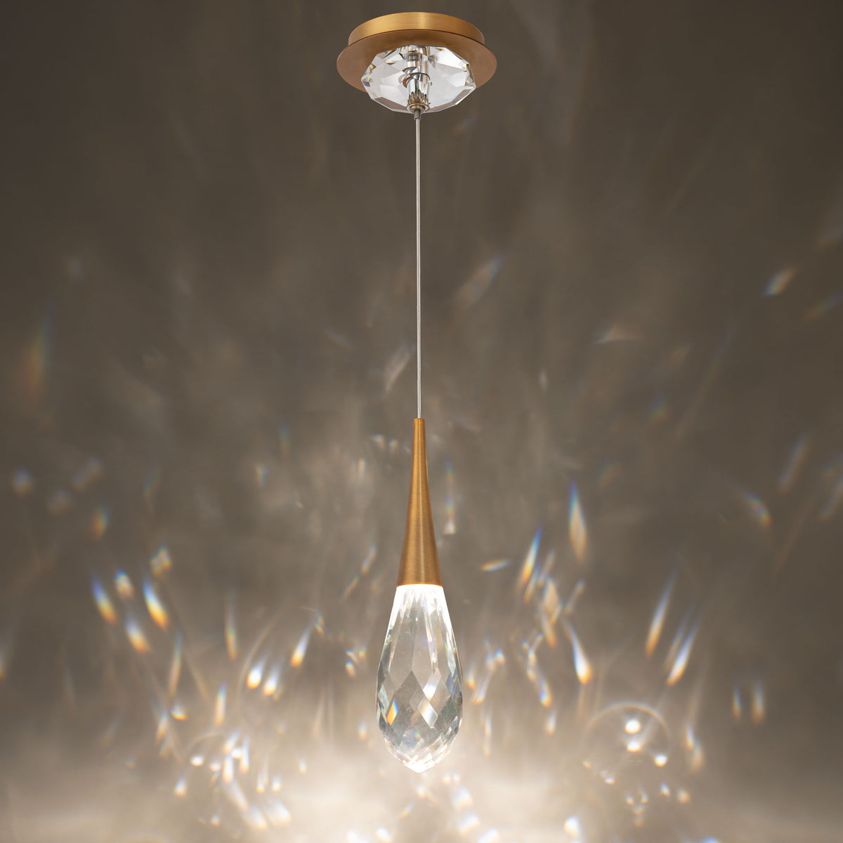 Schonbek Hibiscus BPD21213 Mini Pendant