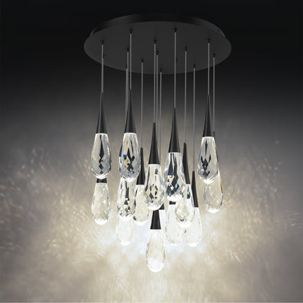 Schonbek Hibiscus BPD21215 Multi-Light Pendant
