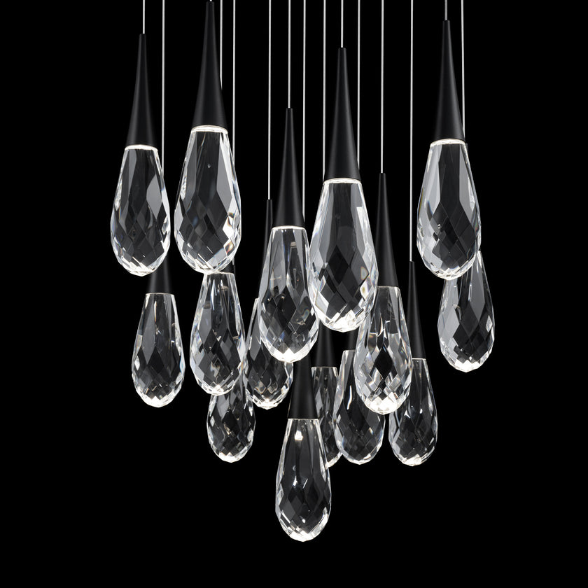 Schonbek Hibiscus BPD21215 Multi-Light Pendant