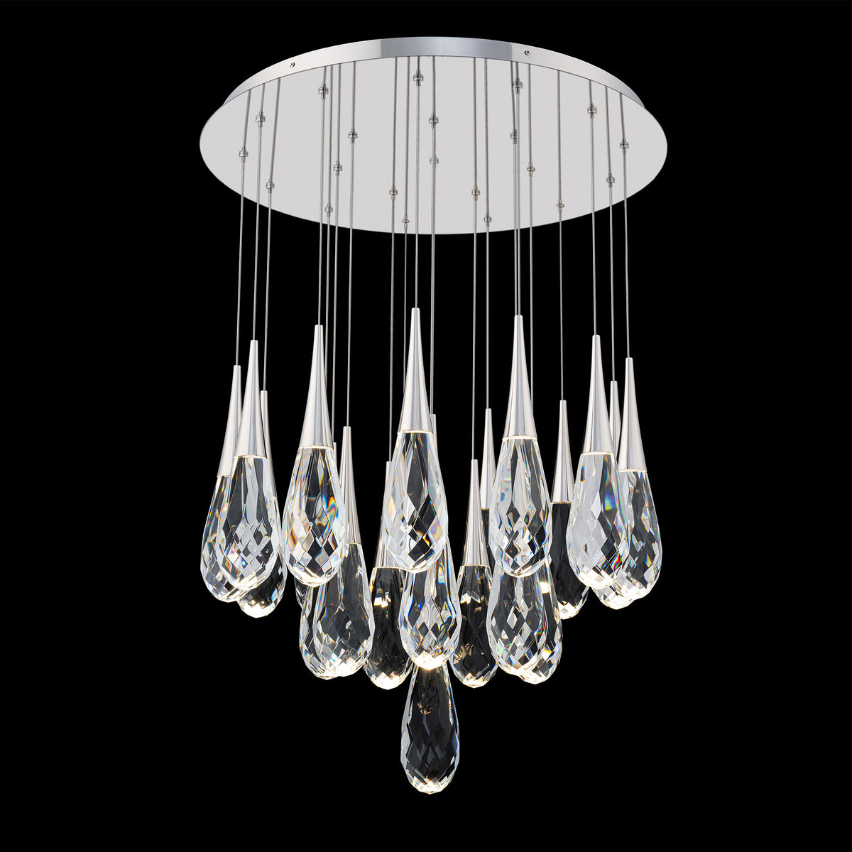 Schonbek Hibiscus BPD21221 Multi-Light Pendant