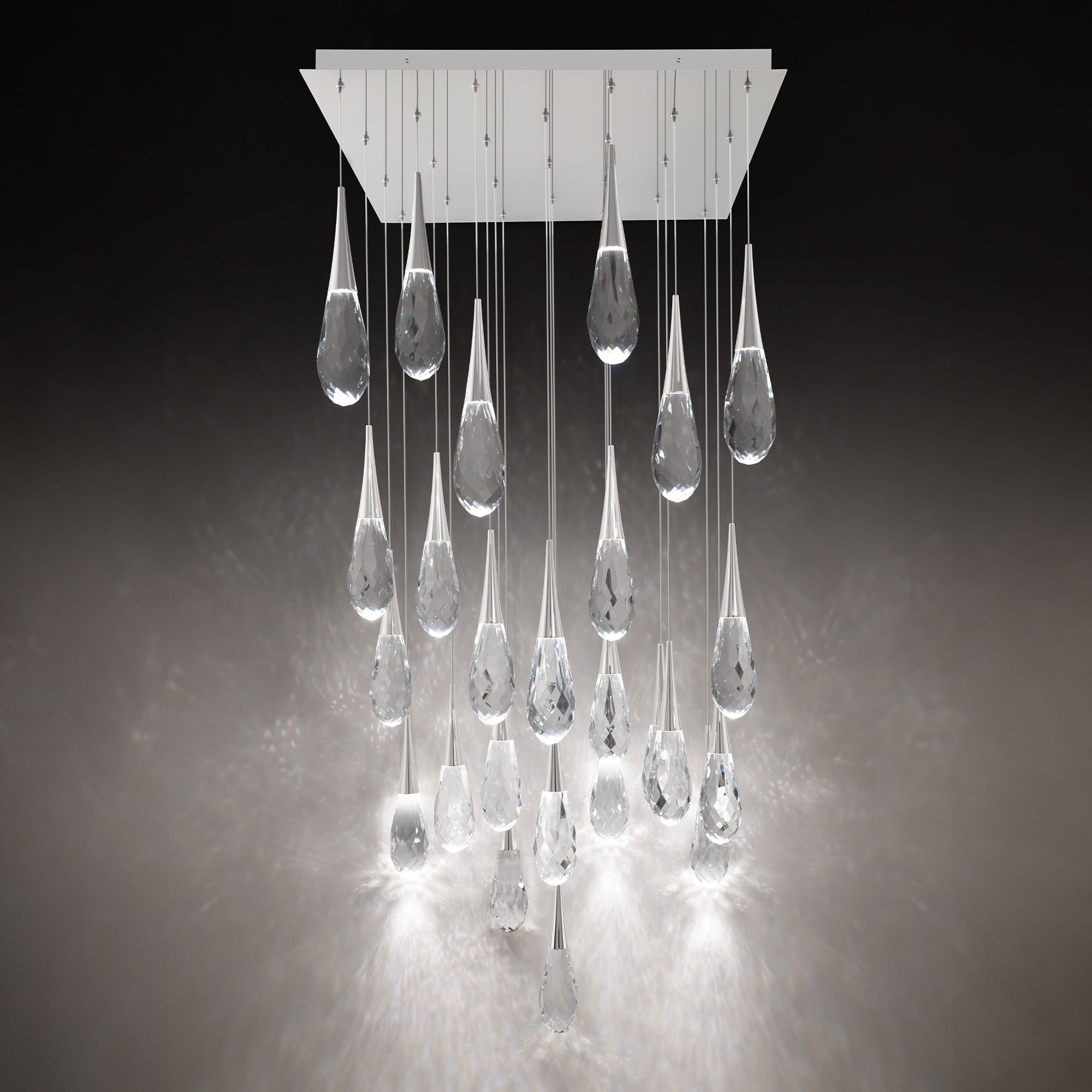 Schonbek Hibiscus BPD21225S Multi-Light Pendant