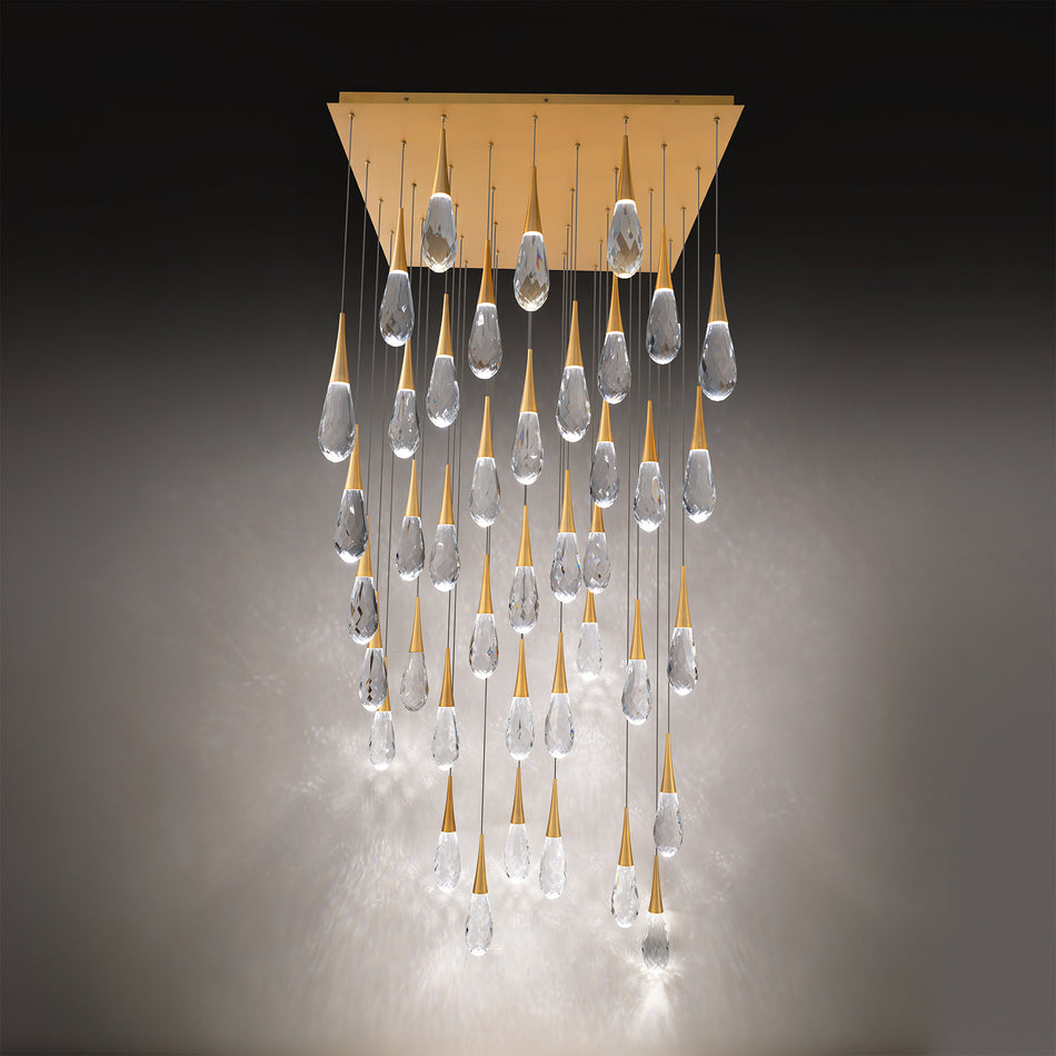 Schonbek Hibiscus BPD21241S Multi-Light Pendant