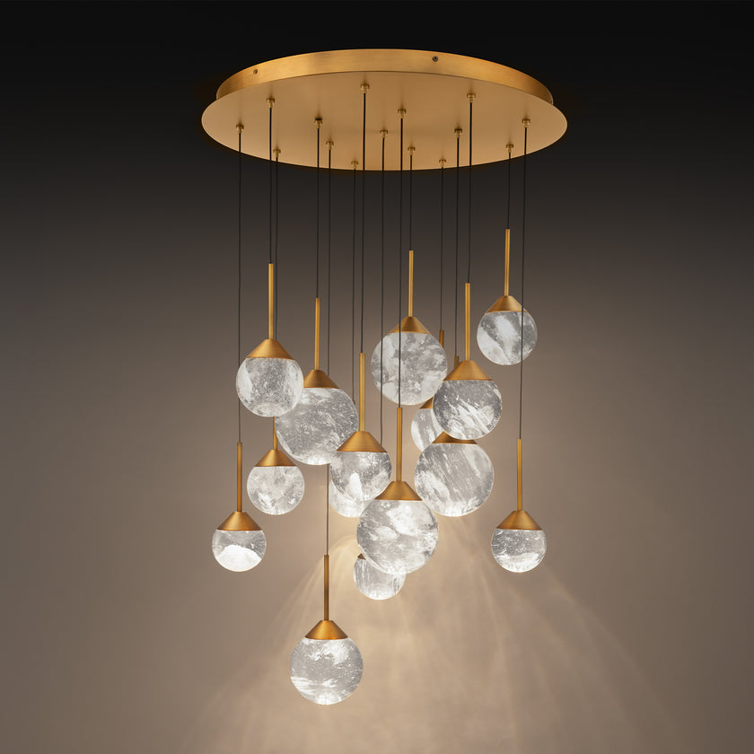Schonbek Quest BPD40215 Multi-Light Pendant