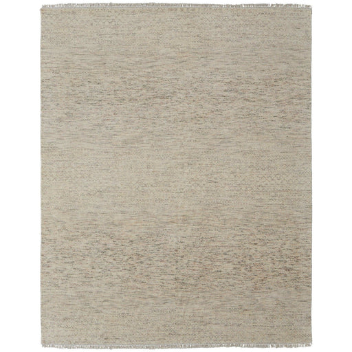 Feizy Branson 69BQF Transitional Solid Rug in Ivory/Pink/Gray