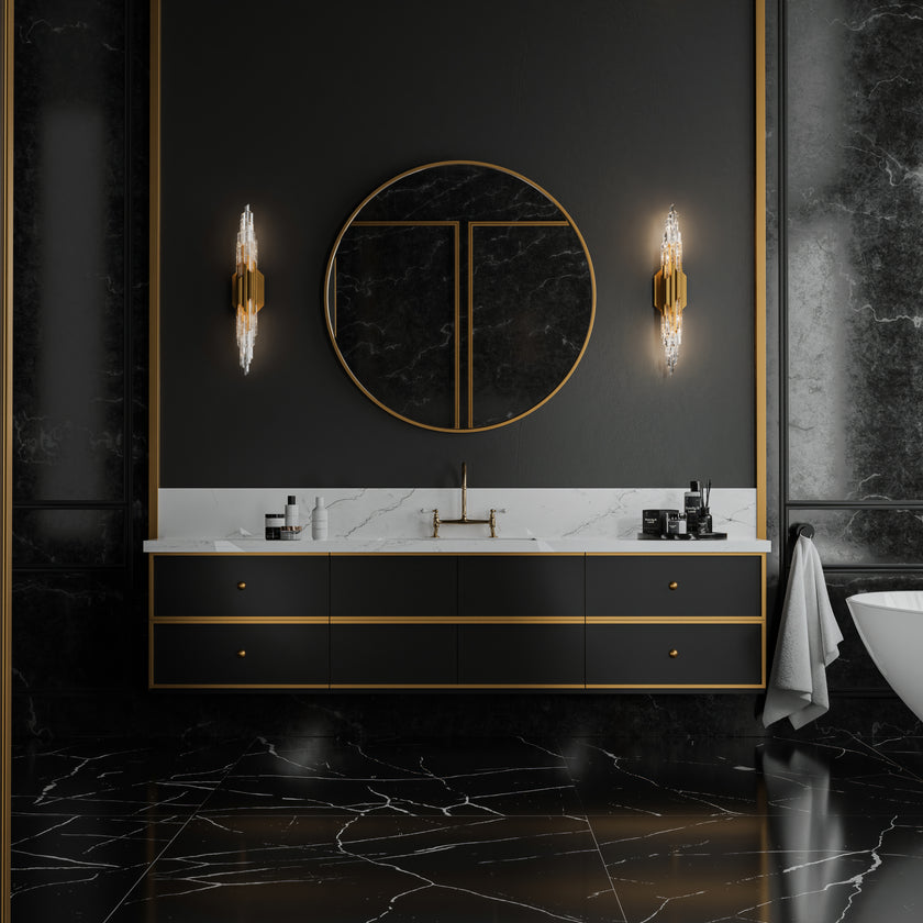 Schonbek Organza BWS65428 Bath Vanity & Wall Light