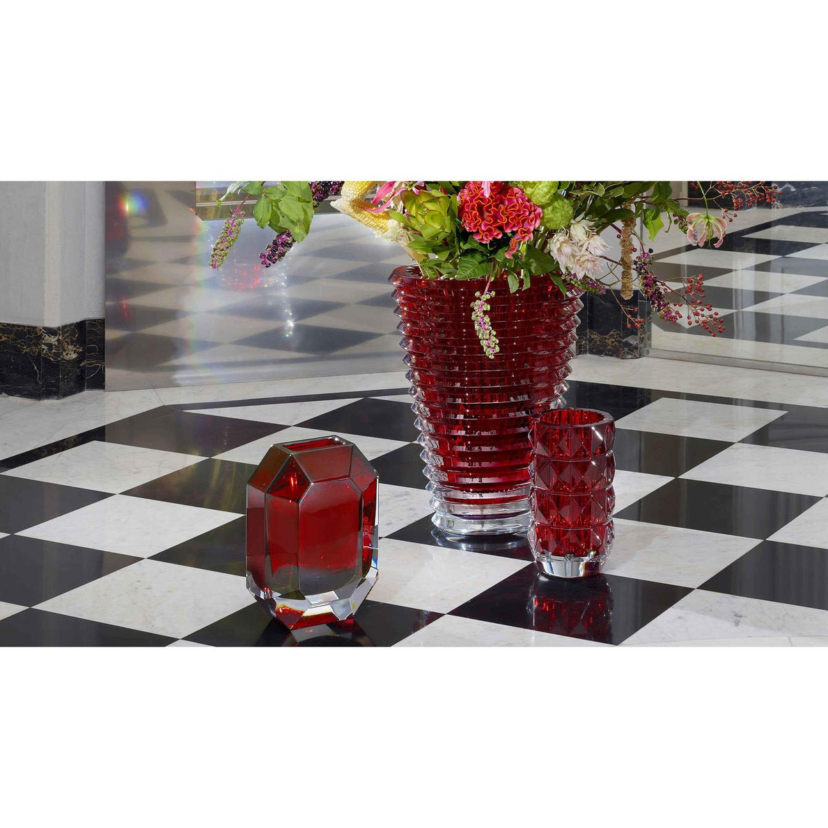 Baccarat Louxor Round Vase