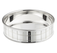 Christofle Graphik Silver Plated Bottle Coaster Graphik