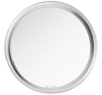 Christofle Graphik Silver Plated Bottle Coaster Graphik